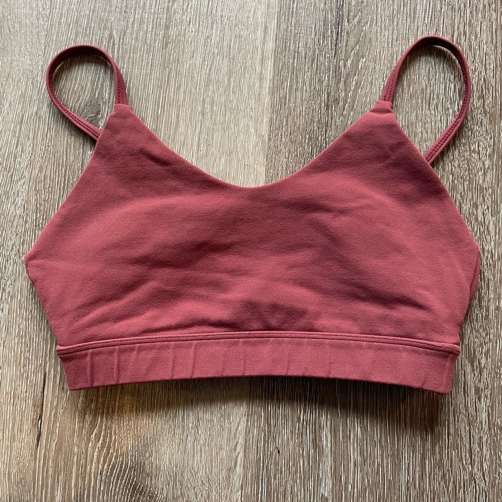 XS Glyder bra - maroon